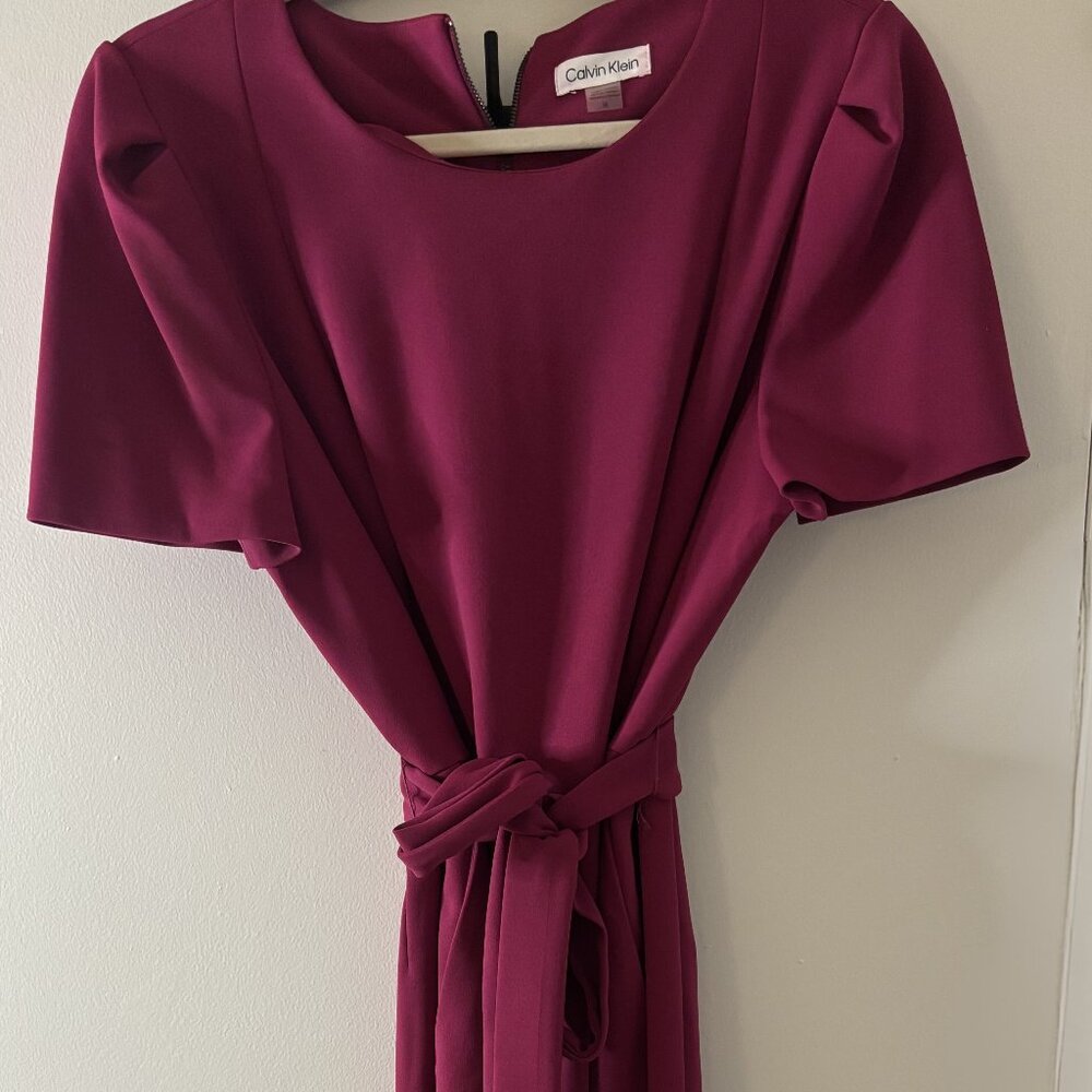 Magenta Calvin Klein Jumpsuit - Size 14